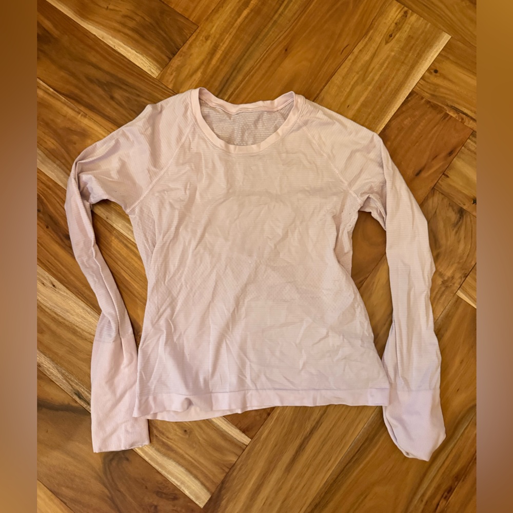 Baby Pink Lululemon Swiftly Tech